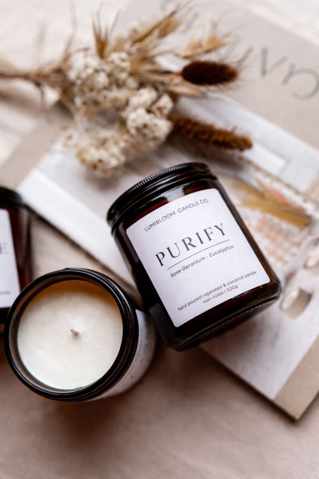 Candle Purify (Lumibloom Ritual Collection)