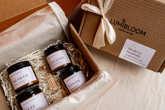 Gift Set: 4 × 90g Candles (Signature Collection)