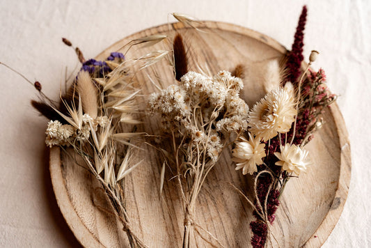Handcrafted Dried Flower Arrangements  (Simple Collection)