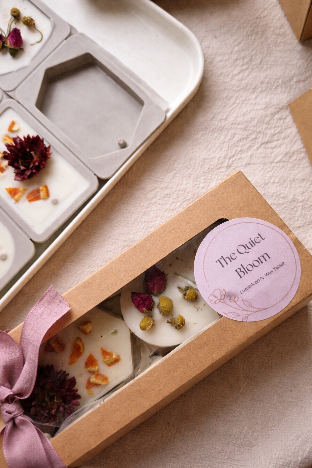 Quiet Bloom - Wax Tablet Hangers (Set of Two)